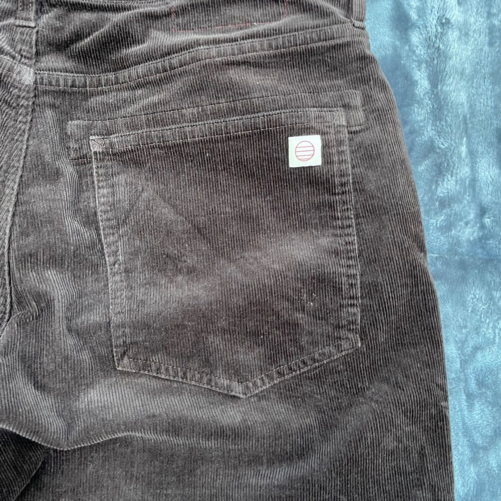 Marine Layer Mens Athletic Fit Corduroy Pants Brown 30x30 Style 20168 - Picture 6 of 11